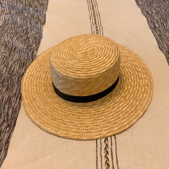 Urban Outfitters Accessories - urban outfitters straw boater hat
